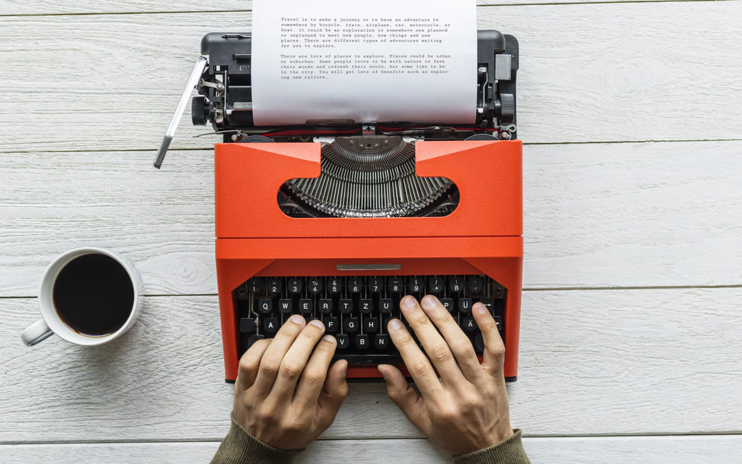 By all means…. Write!