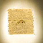 Haathnama Ecofriendly Handmade Paper Organizer Pockets | Organic Jute | Vintage |