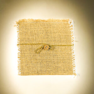 Haathnama Ecofriendly Handmade Paper Organizer Pockets | Organic Jute | Vintage |
