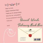 Unsaid Words - February Book Box