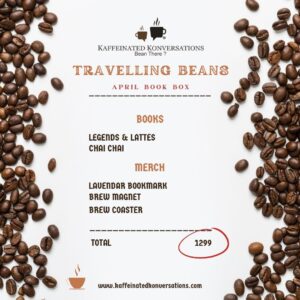 Travelling Beans : April Book Box (Anniversary Month)