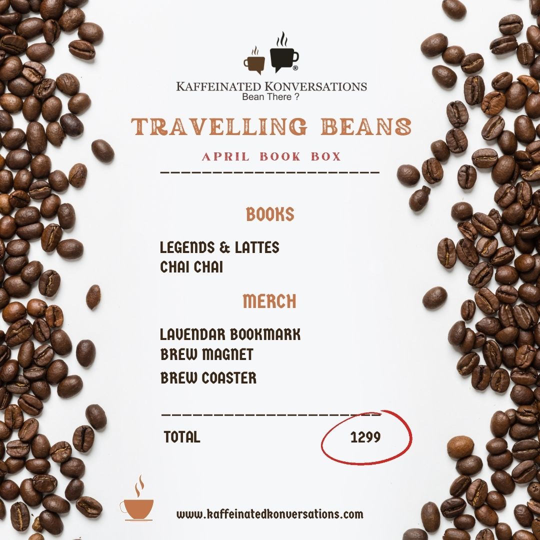 Travelling Beans : April Book Box (Anniversary Month)